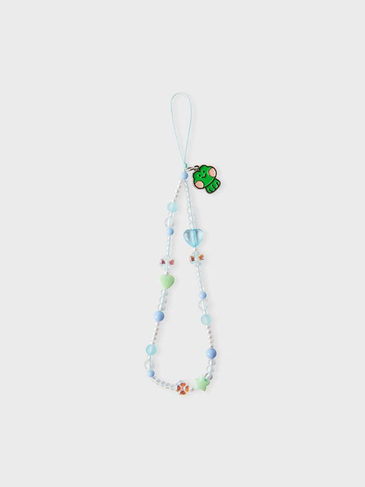 minini KEYRING lenini [패밀리세일] 라인프렌즈 미니니 레니니 비즈 스트랩 키링