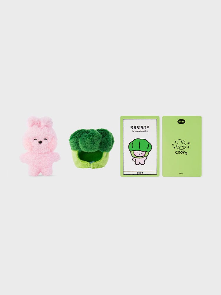 minini PLUSH 단품 BT21 COOKY 미니 미니니 VEGGIE 인형