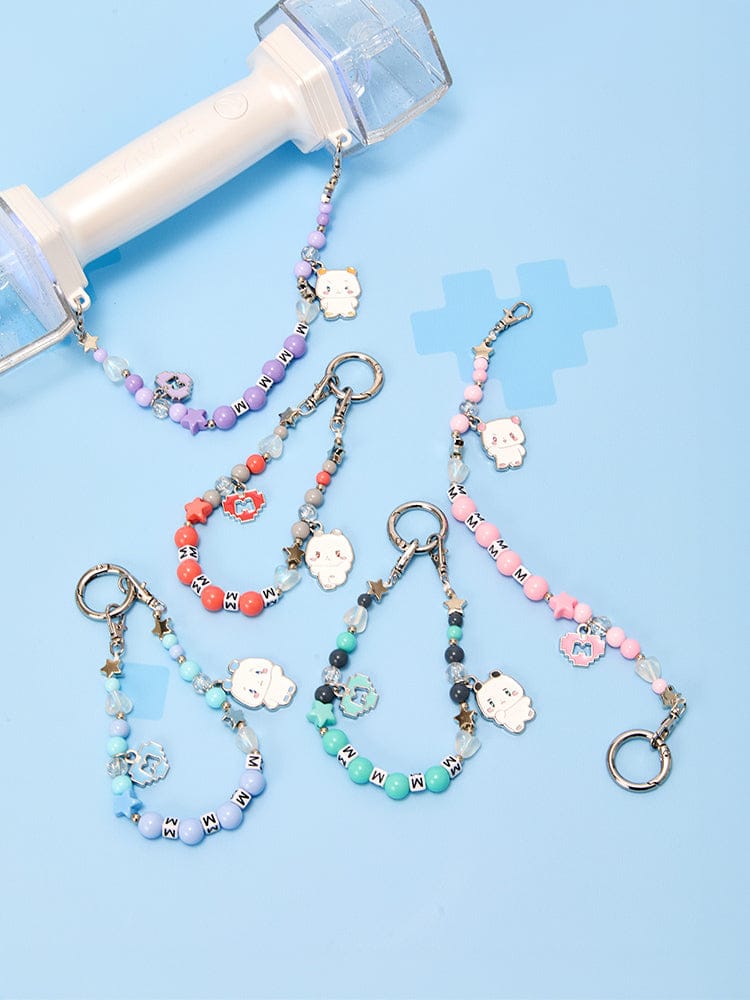 MMMM KEYRING_ MMMM 응원봉 메탈참 스트랩