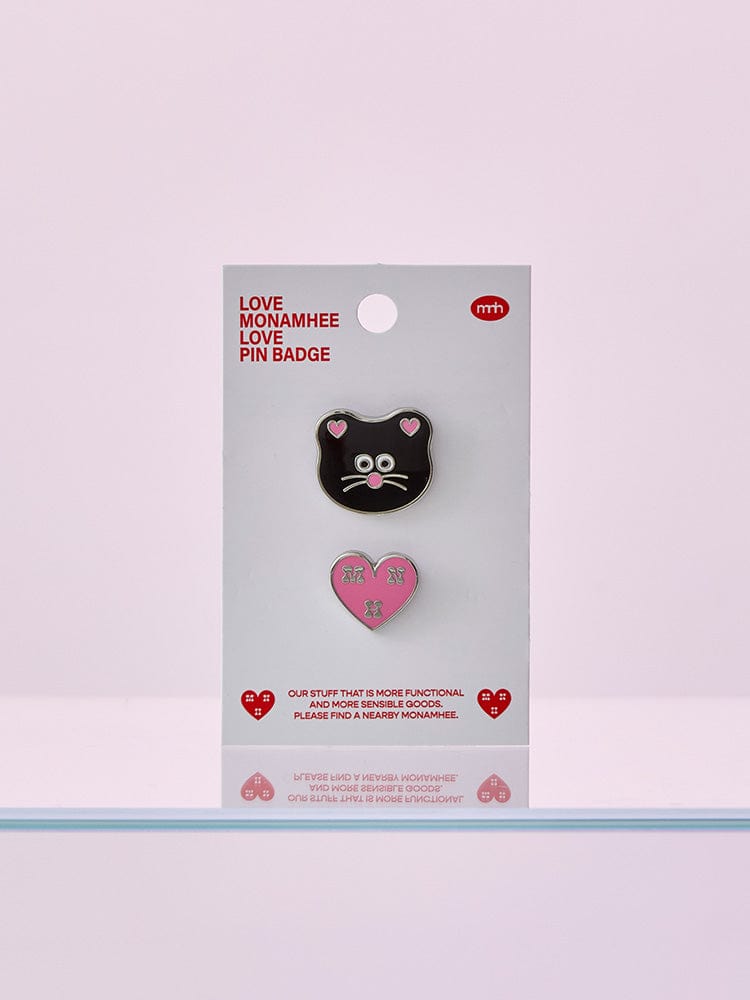 MNH BEAUTY/ACC 단품 [패밀리세일] MNH 블핑이 메탈 핀뱃지