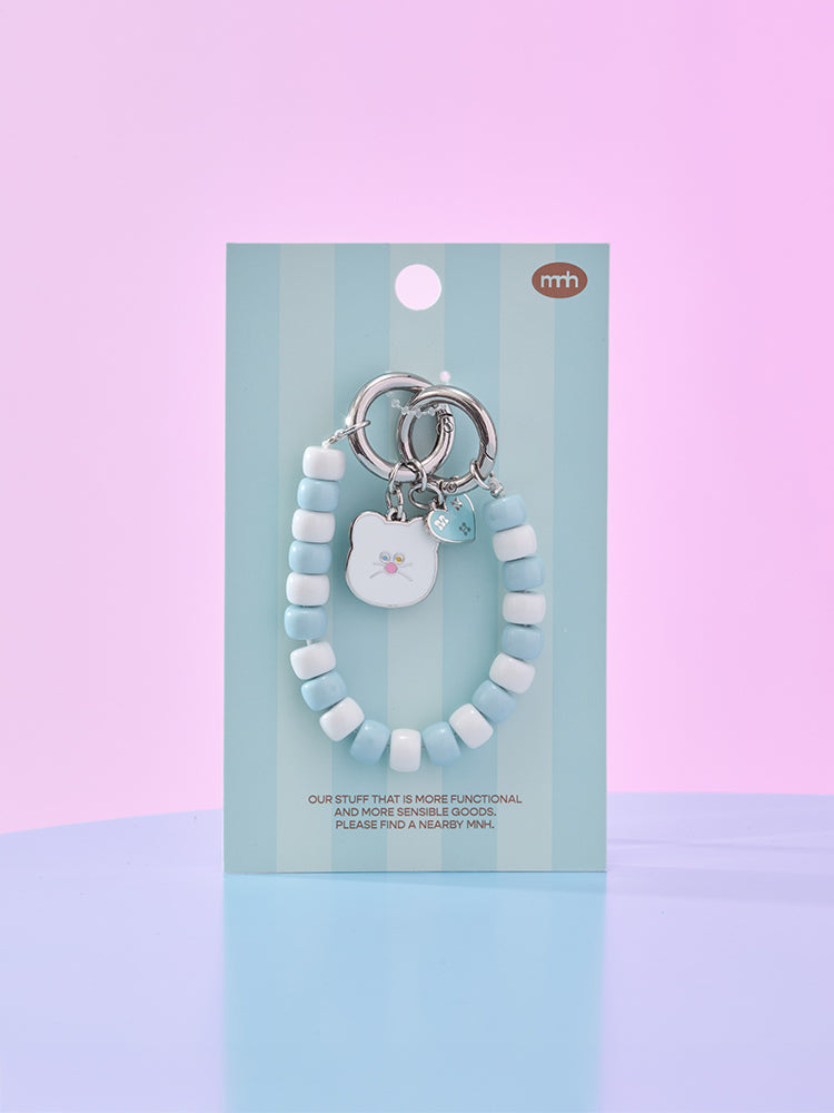 MNH KEYRING_ 오드리 MNH 25 FW 비즈스트랩