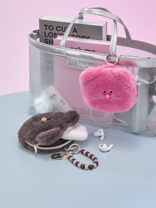 MNH KEYRING_ MNH 25 FW 얼굴 파우치 키링