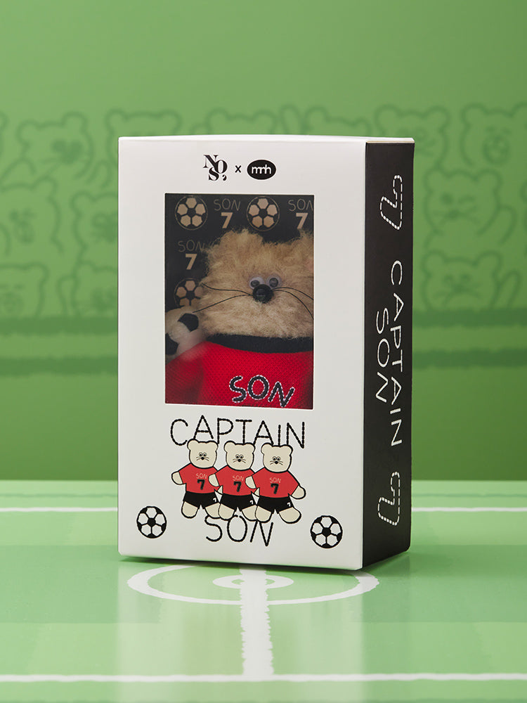 MNH KEYRING_OFFICE_ NOS7 X MNH 캡틴 쏜희 인형 키링 & 씰 스티커 세트