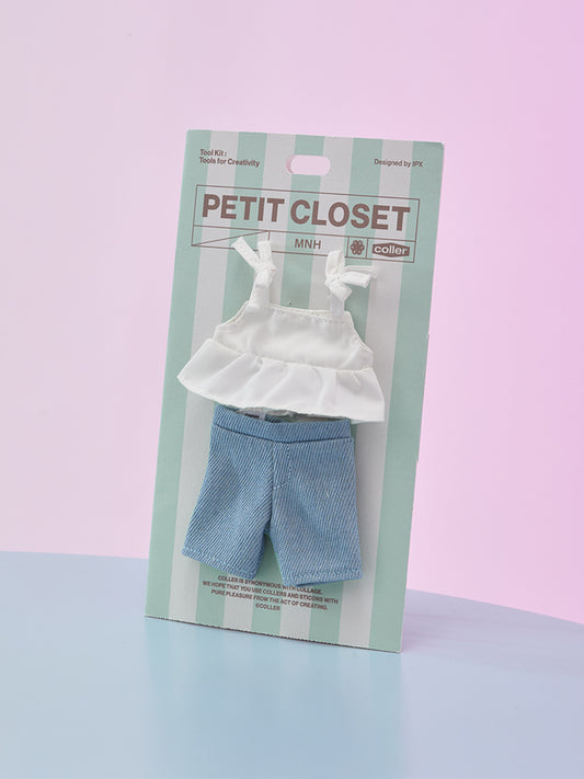 MNH TOY_ 플레어탑데님 MNH 25 FW 쁘띠 클로젯 플레어탑 데님