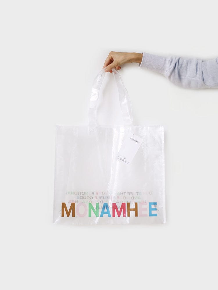 MONAMHEE BAG 단품 모남희 타포린 리유저블 쇼퍼백