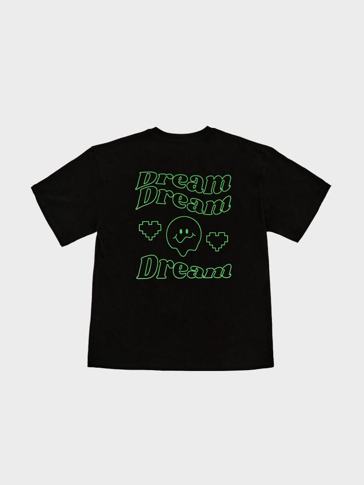NCT APPAREL XL (BLACK) NCT DREAM - 'GET READY DREAM' 티셔츠 (BLACK)
