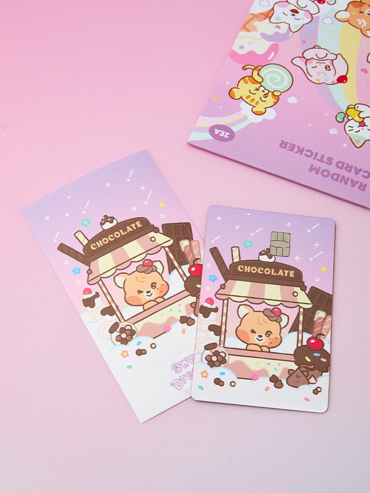 NCT DREAM OFFICE_ 랜덤 NCT DREAM 스윗 드리미즈 랜덤 카드 스티커 (2개입)