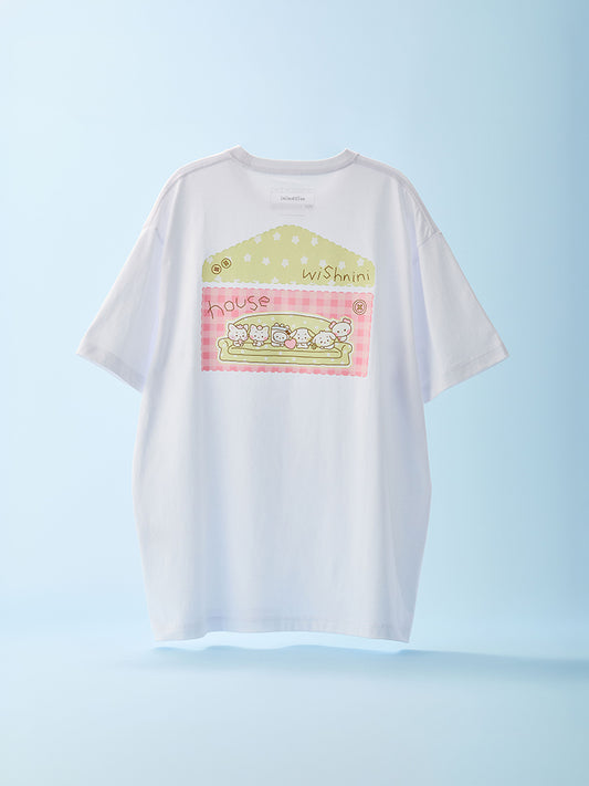 NCT WISH wishnini house SHORT SLEEVE T-SHIRT