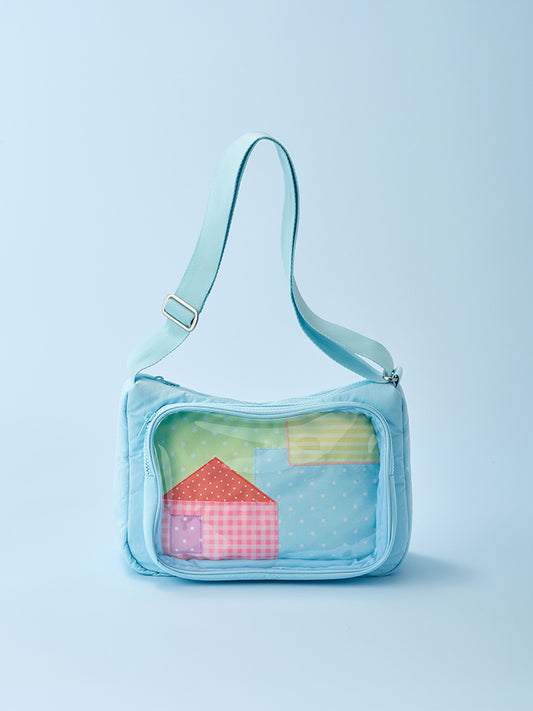 NCT WISH X COLLER wishnini house CLEAR POCKET MULTI CROSS BAG