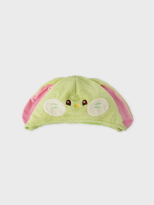 NewJeans APPAREL GREEN [패밀리세일] bunini 후드 담요 (GREEN)