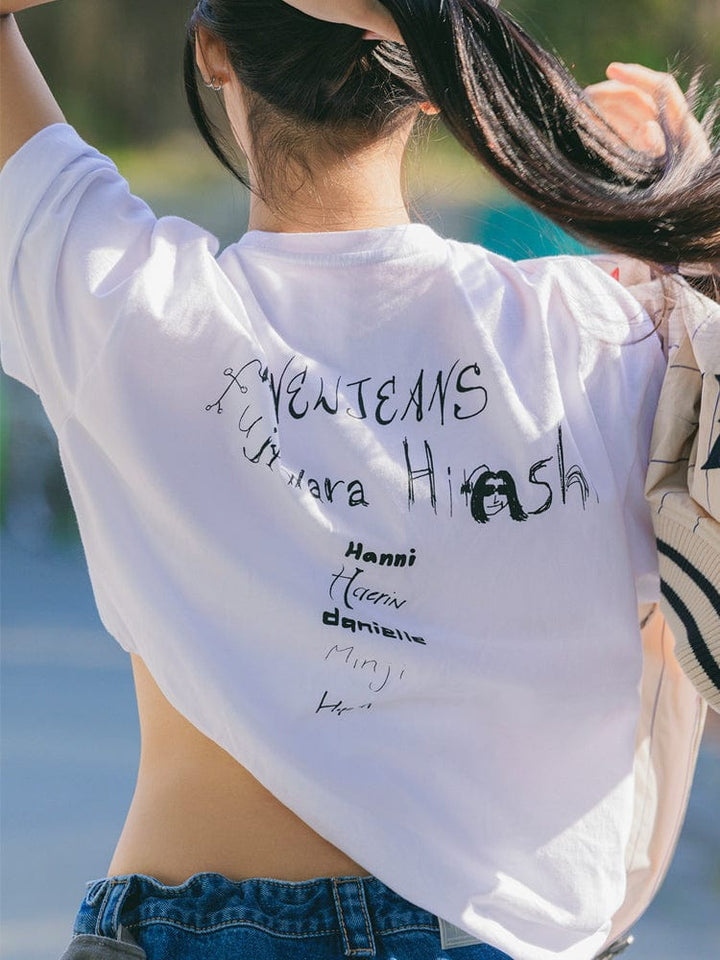 NewJeans x Murakami T-shirt (White)