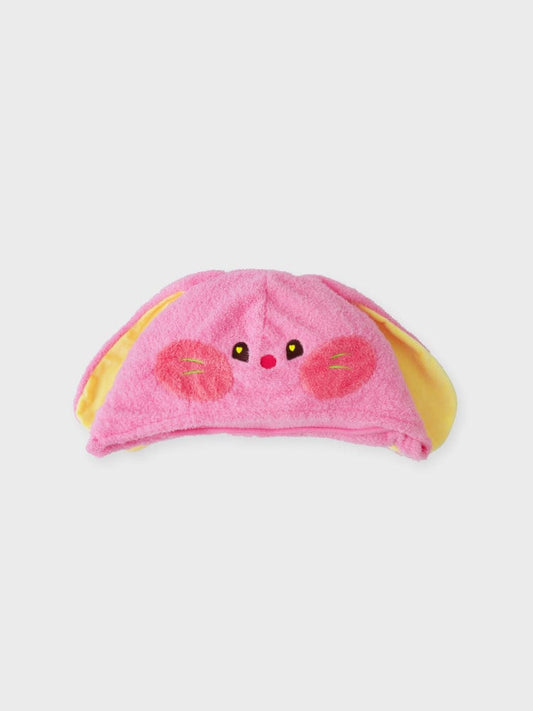 NewJeans APPAREL PINK [패밀리세일] bunini 후드 담요 (PINK)
