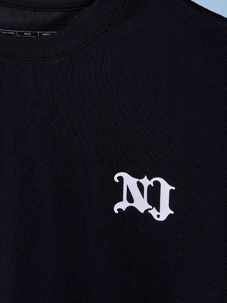 NewJeans APPAREL THE POWERPUFF GIRLS x NJ 티셔츠 (BLACK)