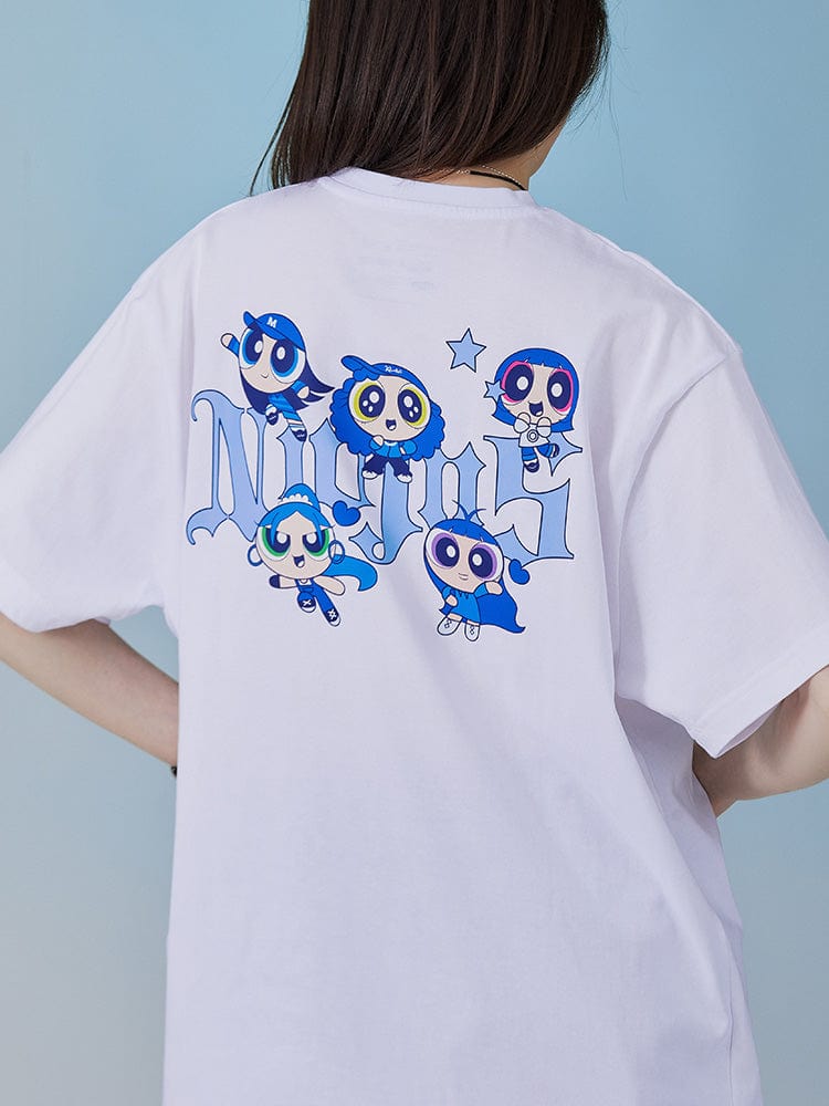 THE POWERPUFF GIRLS x NJ Tシャツ (WHITE)