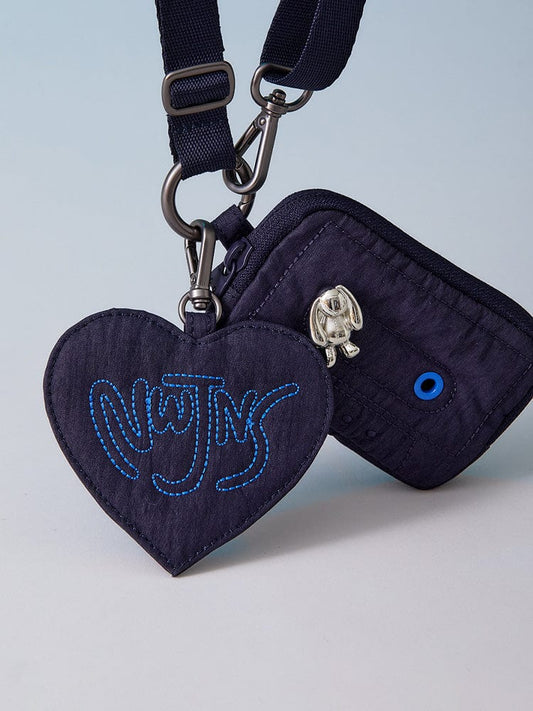 NewJeans BAG 단품 [예약판매] NJ X 꼴레 카드지갑 세트 (MIDNIGHT BLUE)