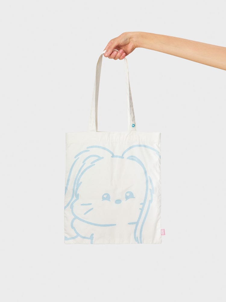 NEWJEANS BAG TOTE BAG bunini 에코백 (WHITE)