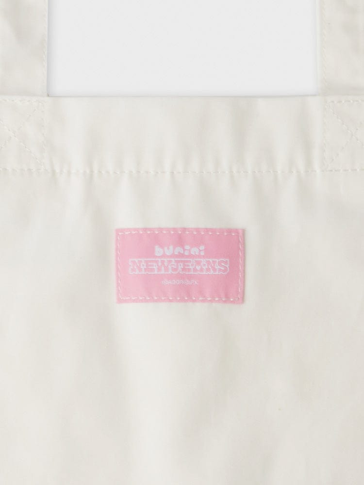 NEWJEANS BAG TOTE BAG bunini 에코백 (WHITE)