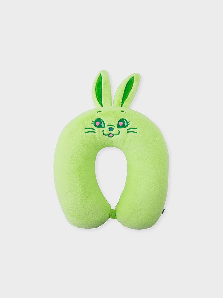 NewJeans CUSHION GREEN [패밀리세일] TOKKI 플러시 목쿠션 (GREEN)