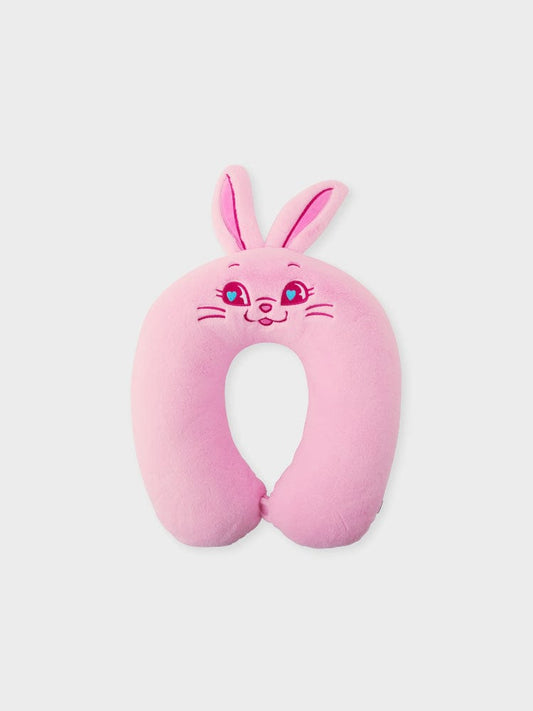 NewJeans CUSHION PINK [패밀리세일] TOKKI 플러시 목쿠션 (PINK)