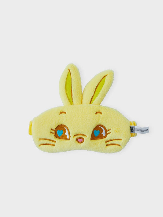 NewJeans HOUSEHOLD YELLOW [패밀리세일] TOKKI 플러시 수면 안대 (YELLOW)