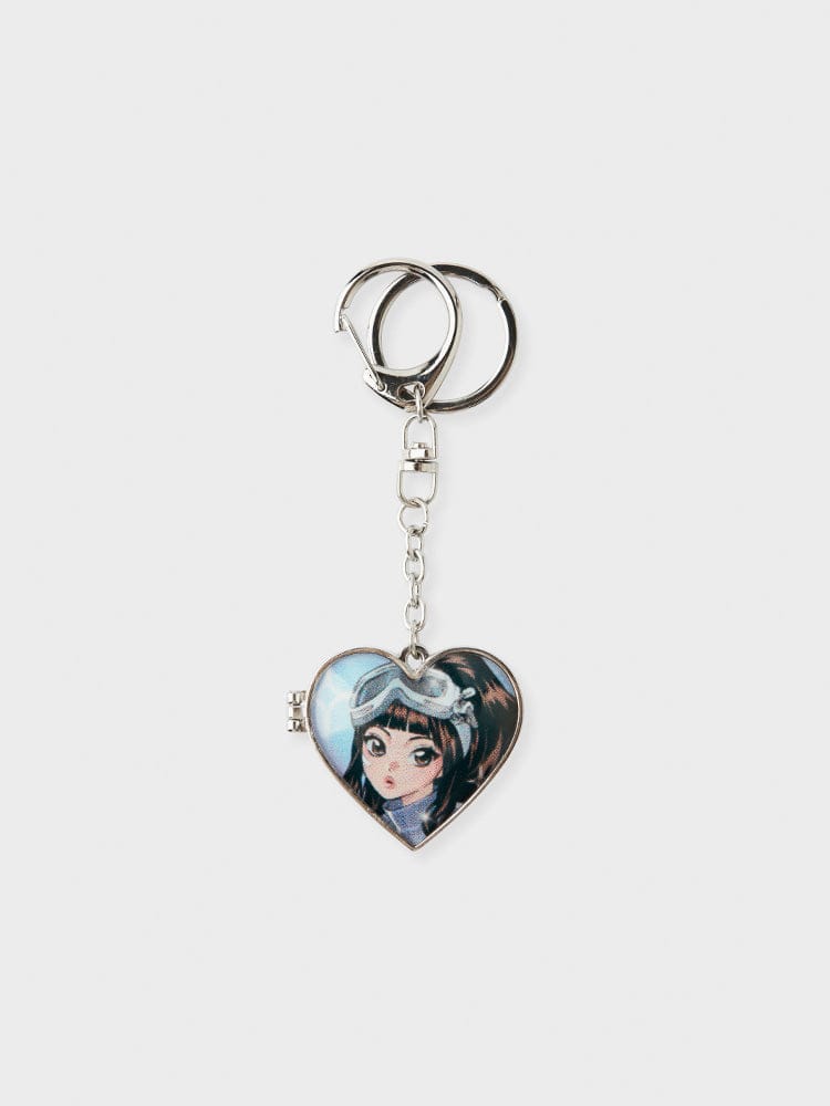 NewJeans KEYRING 단품 [패밀리세일] NewJeans 만화 메탈 거울키링 HI