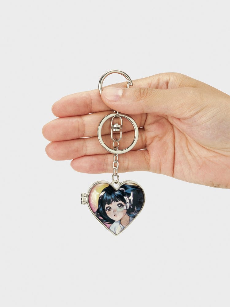NewJeans KEYRING 단품 [패밀리세일] NewJeans 만화 메탈 거울키링 HN