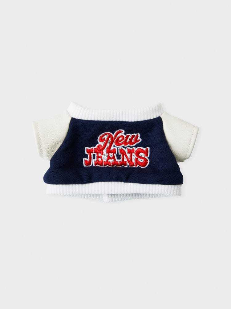 NEWJEANS PLUSH VARSITY JACKET bunini 인형 클로젯 바시티 자켓