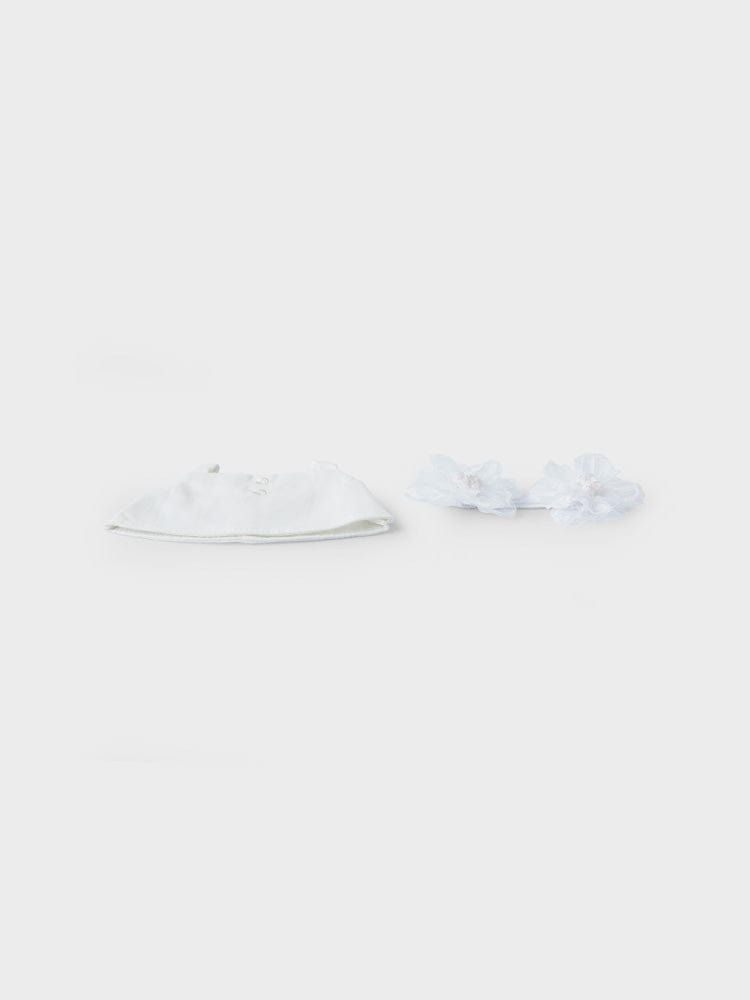 NEWJEANS PLUSH WHITE DRESS bunini 인형 클로젯 페어리코어