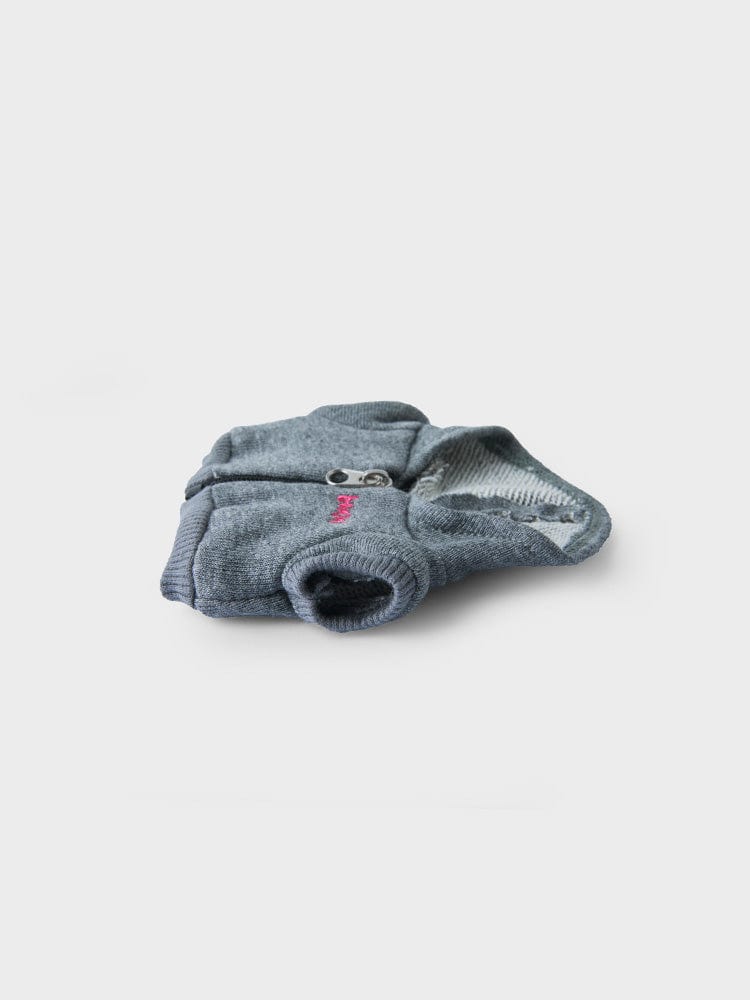 NEWJEANS PLUSH ZIP UP HOODIE bunini 인형 클로젯 후드집업