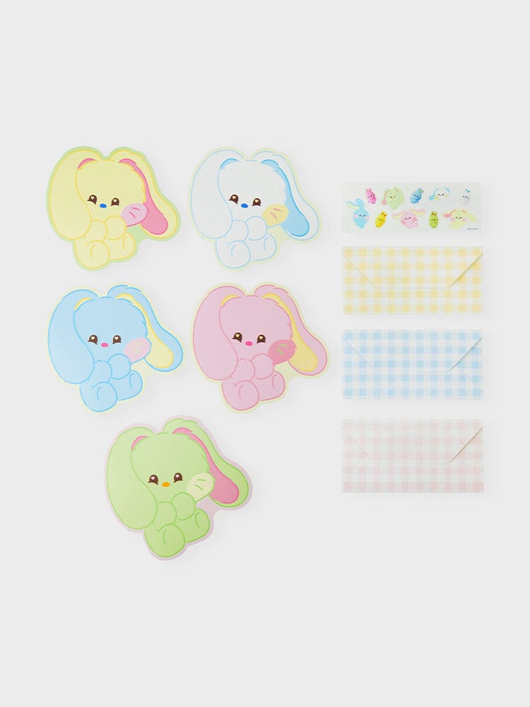 NEWJEANS STICKER/CARD LETTER SET bunini 편지지 세트