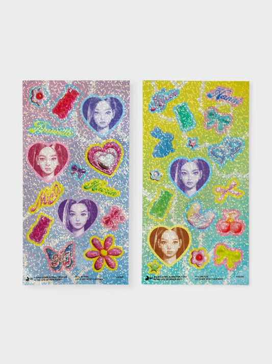 NJ GET UP DECORATIVE STICKERS