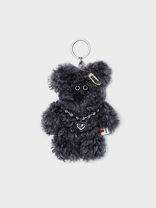 PAPAGOPAPA KEYRING 단품 [패밀리세일] 파파고파파 피즈 전신 키링 블랙 (목걸이ver)
