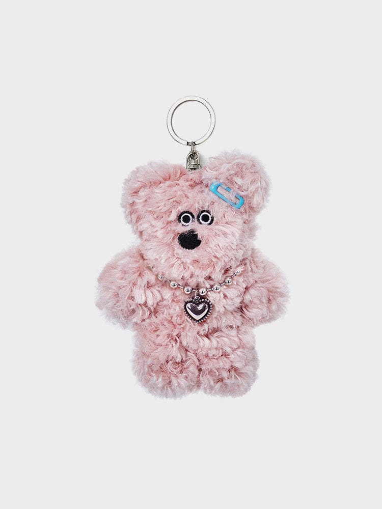 PAPAGOPAPA KEYRING 단품 [패밀리세일] 파파고파파 피즈 전신 키링 핑크 (목걸이ver)