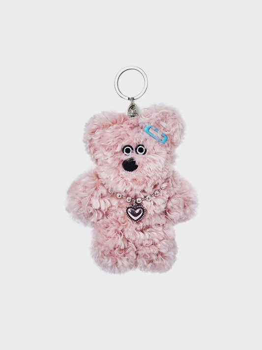 PAPAGOPAPA KEYRING 단품 [패밀리세일] 파파고파파 피즈 전신 키링 핑크 (목걸이ver)