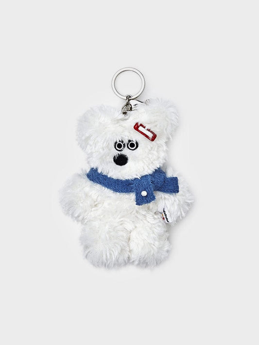 PAPAGOPAPA KEYRING 단품 [패밀리세일] 파파고파파 피즈 전신 키링 화이트 (목도리ver)