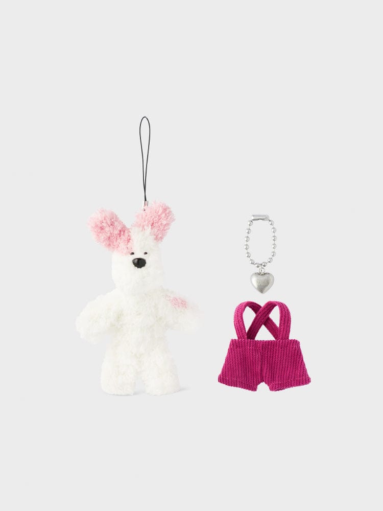 PAPIMYONG PLUSH 단품 [패밀리세일] 파피묭 미니 핑크 피피 키링
