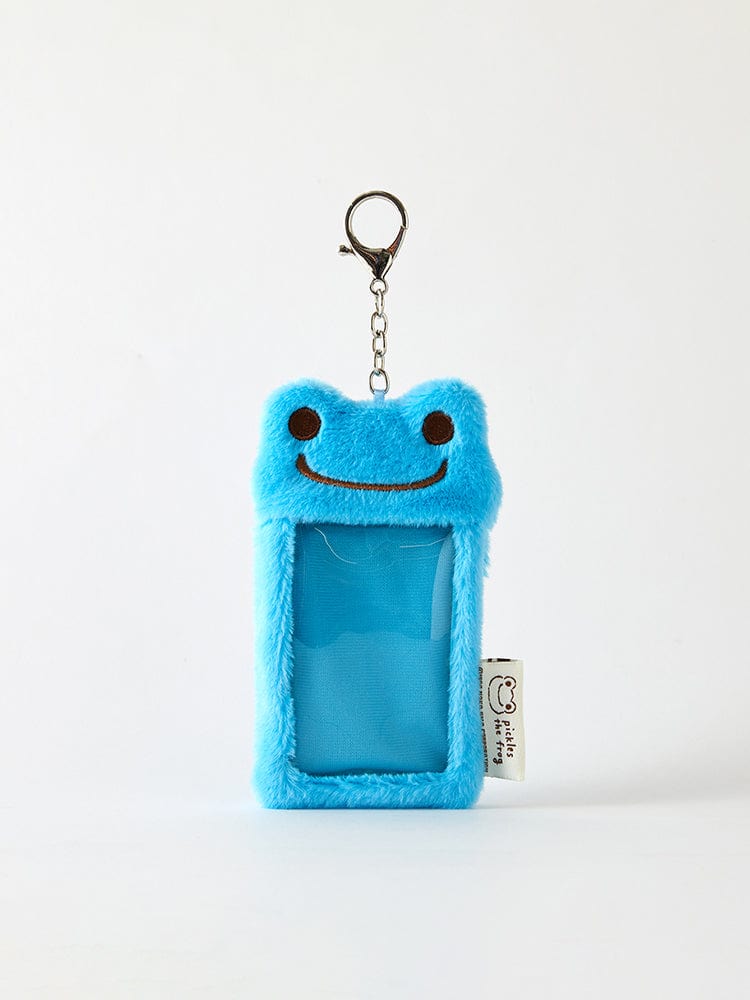 pickles the frog KEYRING BLUE 피클스더프로그 포카홀더