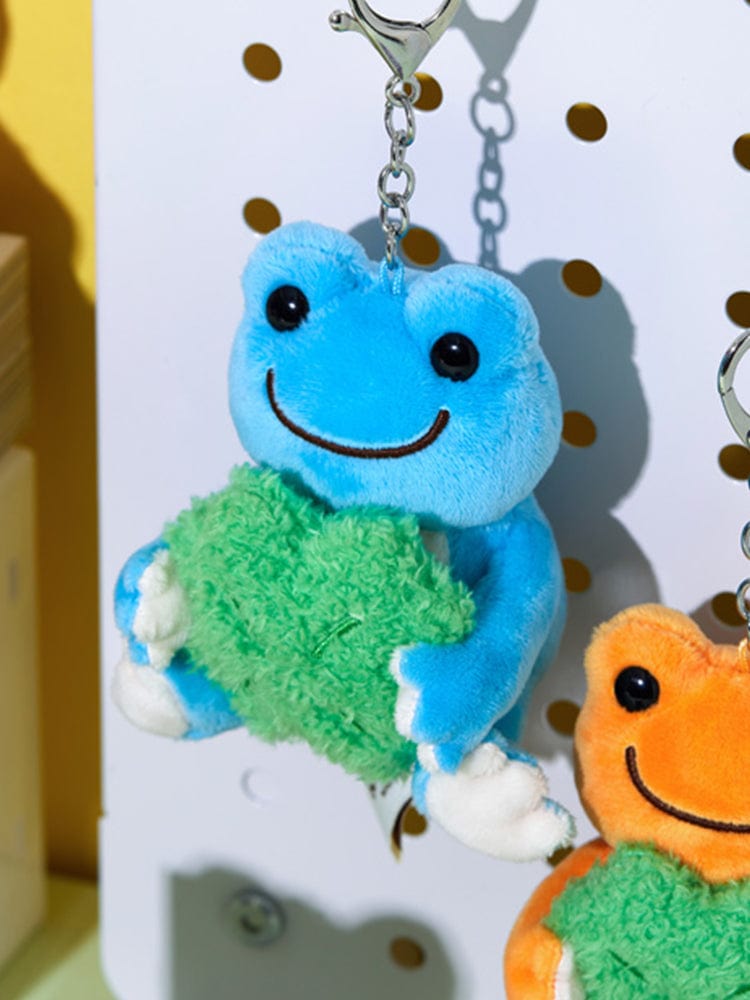 pickles the frog KEYRING BLUE 피클스더프로그 8CM 클로버 인형 키링