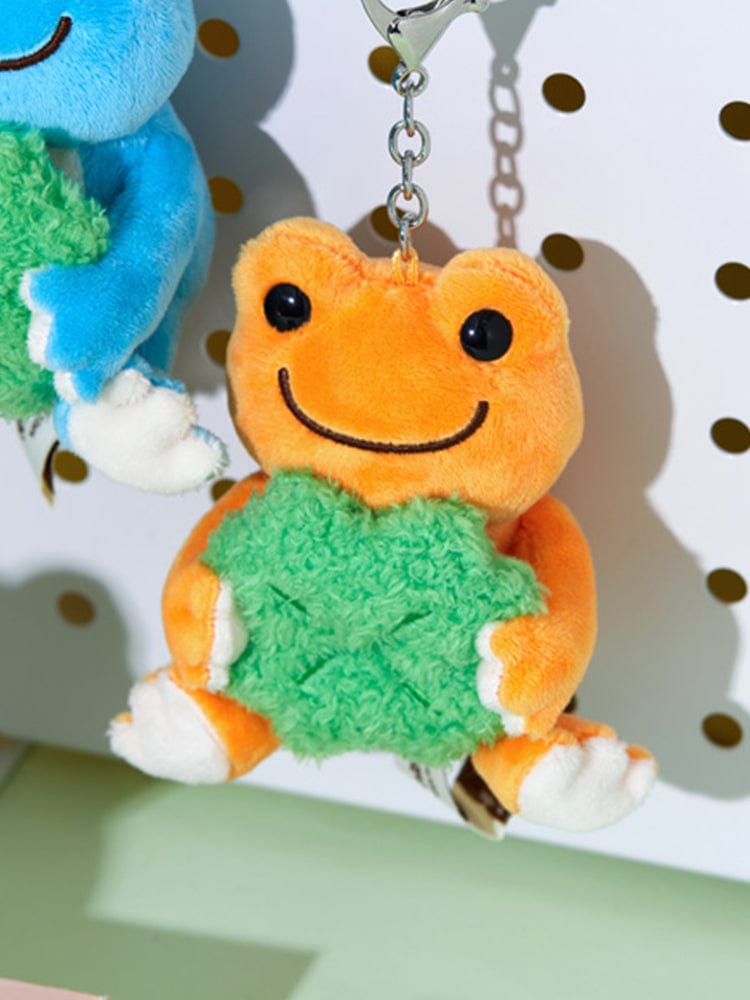 pickles the frog KEYRING ORANGE 피클스더프로그 8CM 클로버 인형 키링