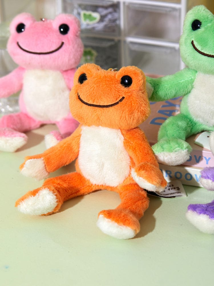 pickles the frog KEYRING ORANGE 피클스더프로그 9CM 인형 키링