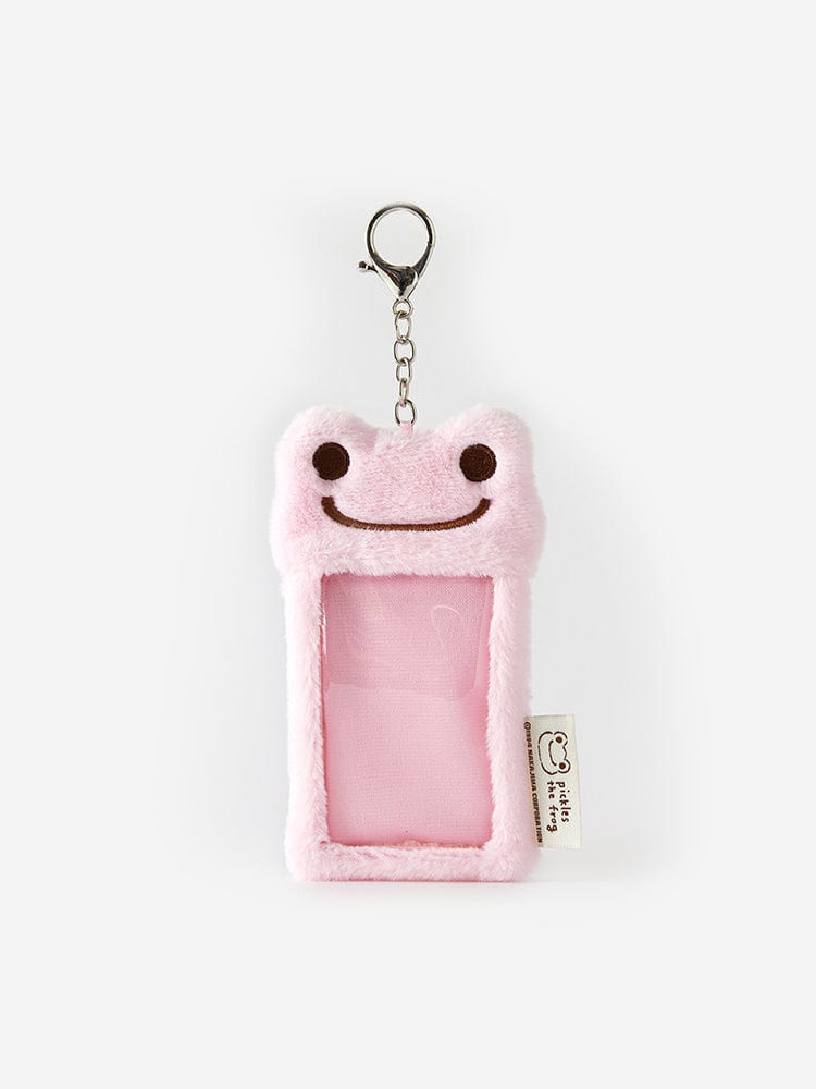 pickles the frog KEYRING PINK 피클스더프로그 포카홀더