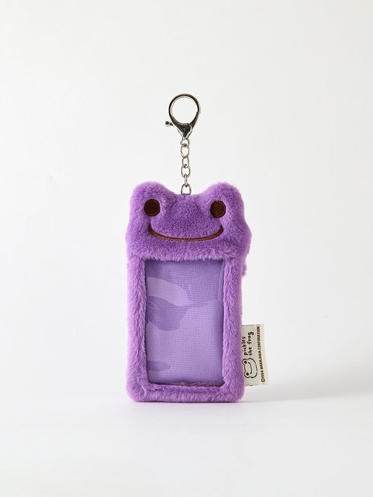 pickles the frog KEYRING PURPLE 피클스더프로그 포카홀더