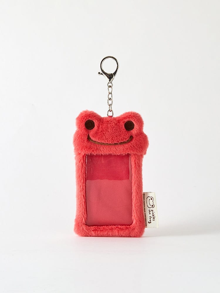 pickles the frog KEYRING RED 피클스더프로그 포카홀더