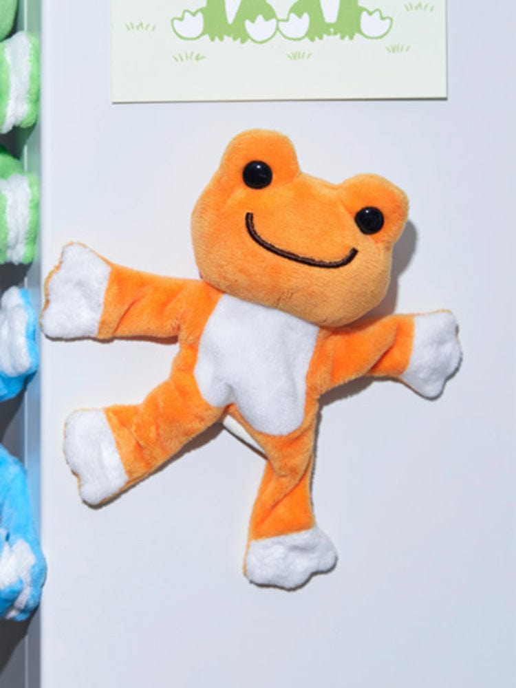 pickles the frog PLUSH ORANGE 피클스더프로그 마그넷 인형