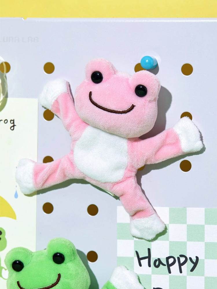 pickles the frog PLUSH PINK 피클스더프로그 마그넷 인형