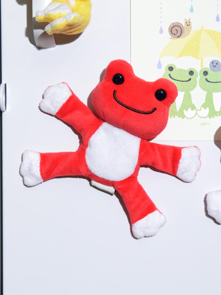 pickles the frog PLUSH RED 피클스더프로그 마그넷 인형