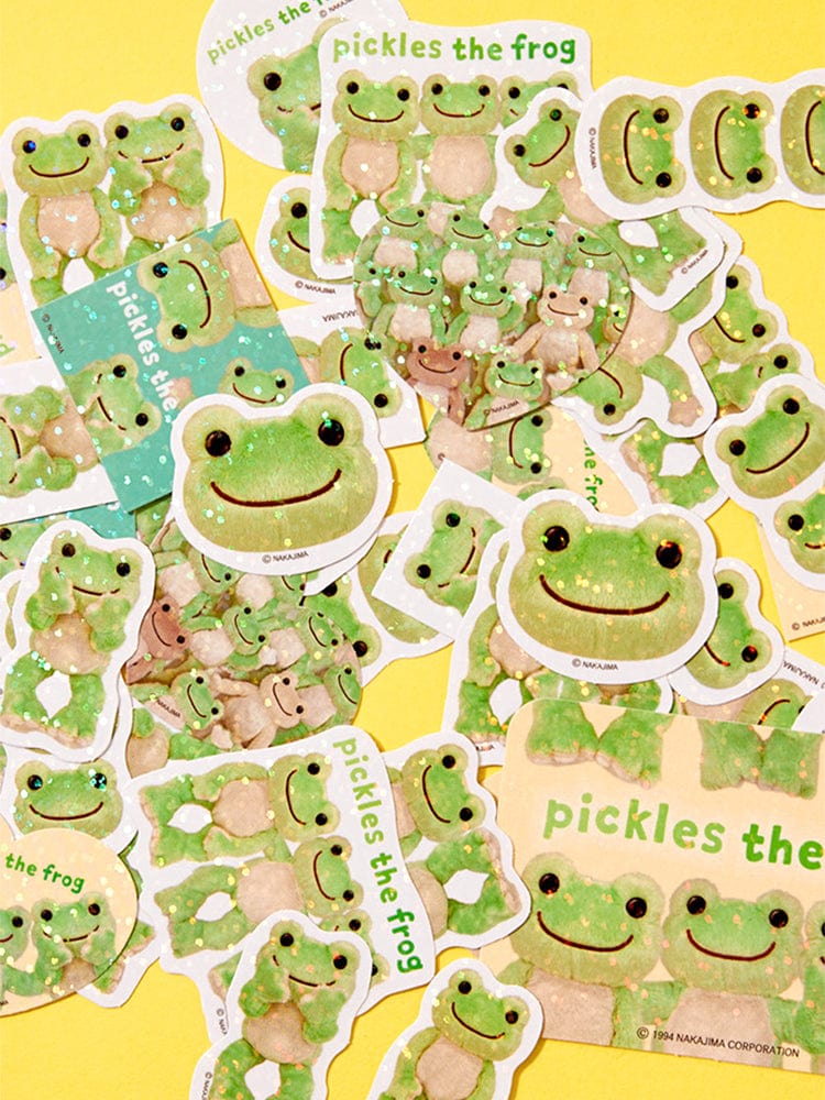 pickles the frog STICKER/CARD 단품 피클스더프로그 틴케이스 스티커 세트