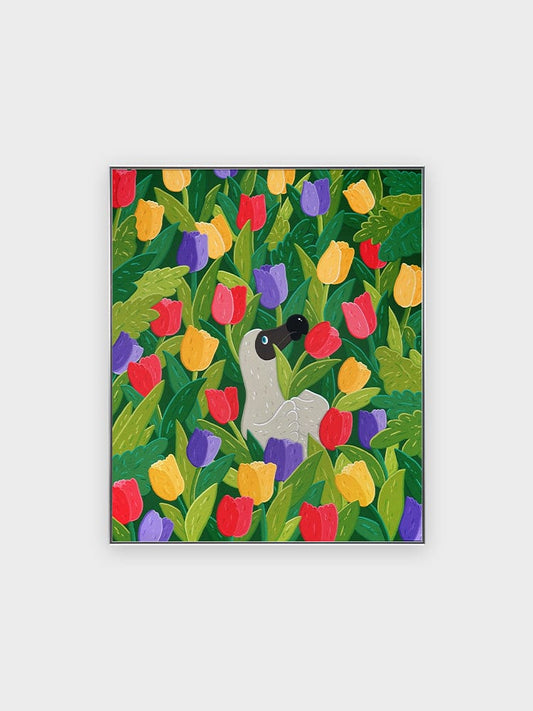 PRINT BAKERY HOUSEHOLD 단품 [NEW] 프린트 베이커리 김선우 Through the tulips 포스터