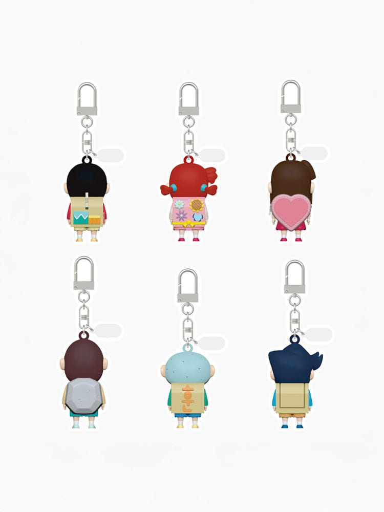 RANDOM SQUARE KEYRING_ 랜덤 짱구는 못말려 키링 랜덤 스퀘어 짱구는 못말려 떡잎 유치원 책가방 키링