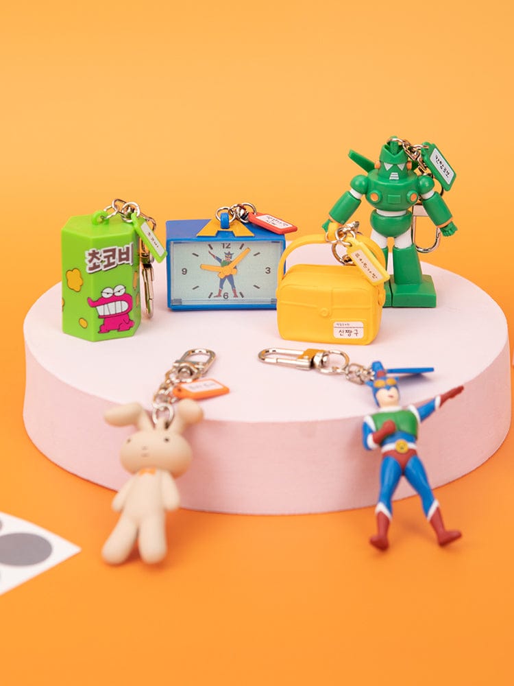 RANDOM SQUARE CRAYON SHINCHAN MINIATURE KEYRING